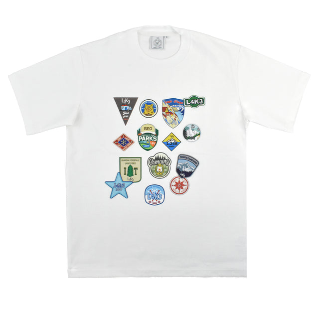 公式]【L4K3】PATCH T-shirt APTS-0011【WHITE】 – Zen Style