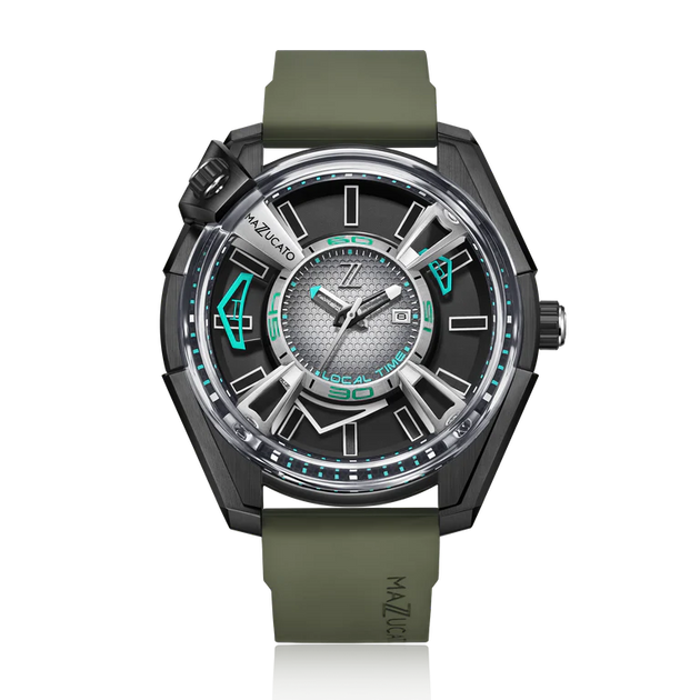 公式]【MAZZUCATO】LAX Limited Edition.05-KH Dual Time Watch – Zen