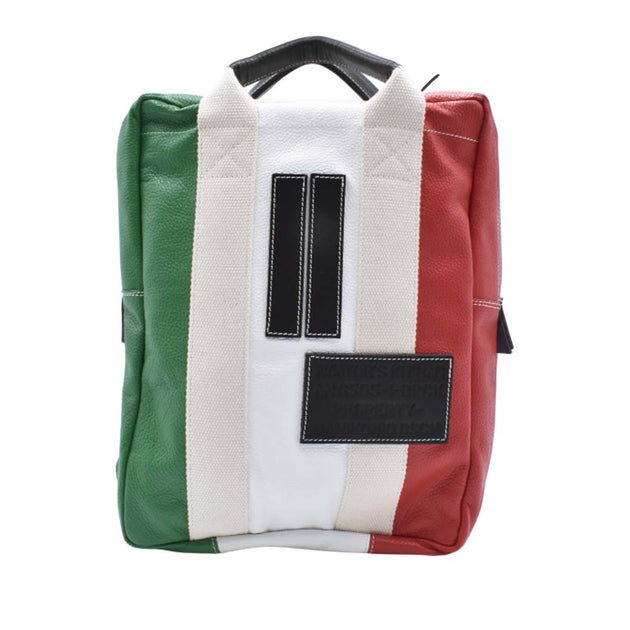 公式]【MANIKOMIO DSGN】BPCK / ITALIAN FLAG LEATHER – Zen Style