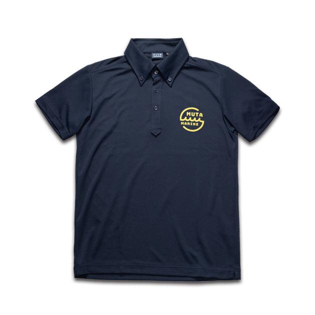 MUTA 黒 ポロシャツ 8 マルチワッペン ポロシャツ [全2色] – muta Online Store