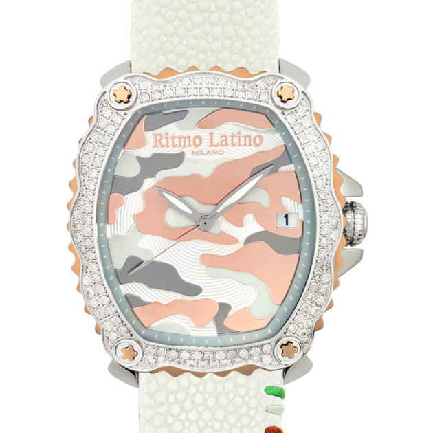 ドーム状ガラスが特徴のイタリア腕時計Ritmo Latino MILANO（リトモラティーノ ミラノ） QUATTRO AUTO DIAMOND –  Zen Style