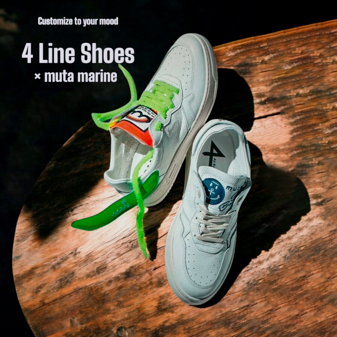 【LEON】2025年7月号（No.284）掲載 「4 Line Shoes × muta 」