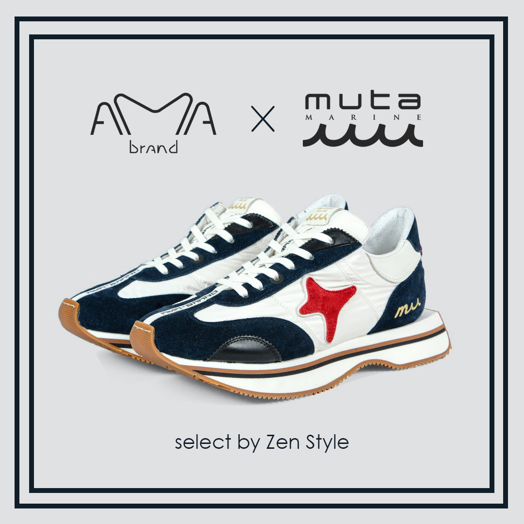 【AMA BRAND】からMUTAコラボスニーカー登場