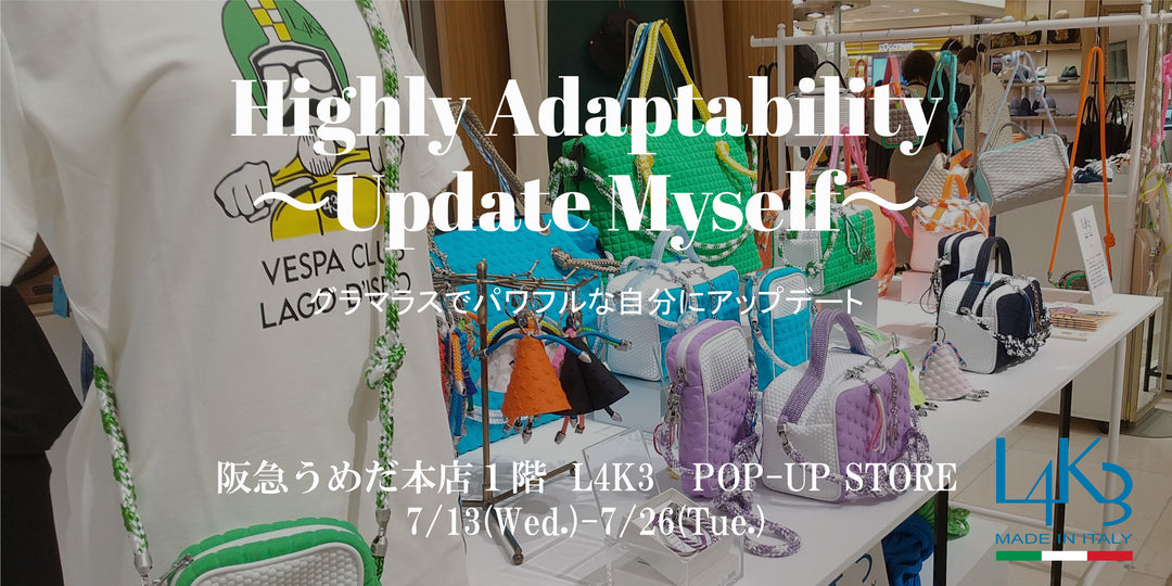 阪急うめだ本店　L4K3　POP-UP開催