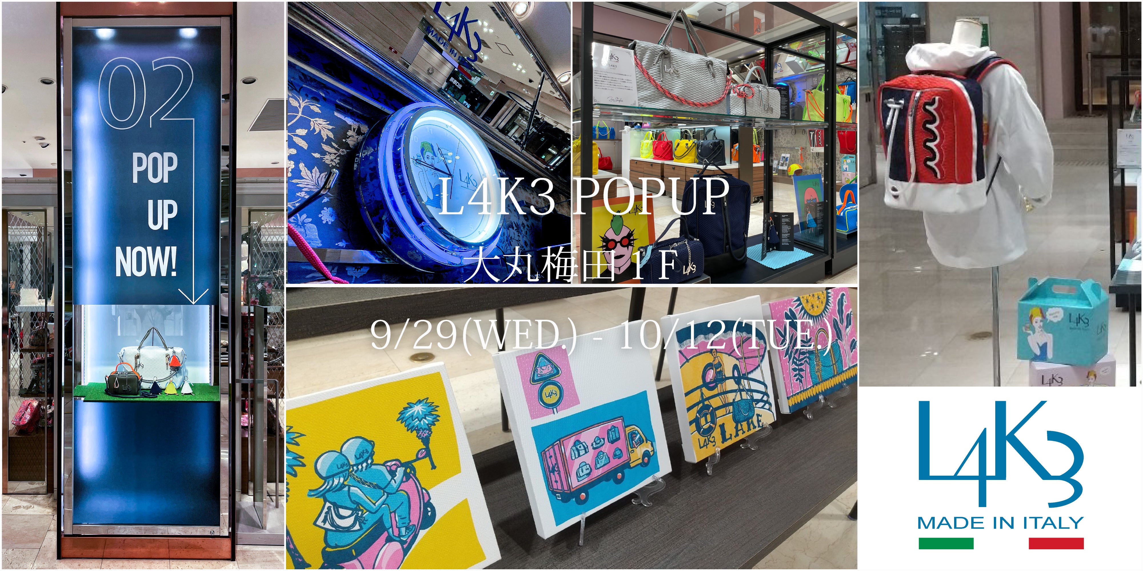 大丸梅田店１階 L4K3 POPUP STORE – Zen Style