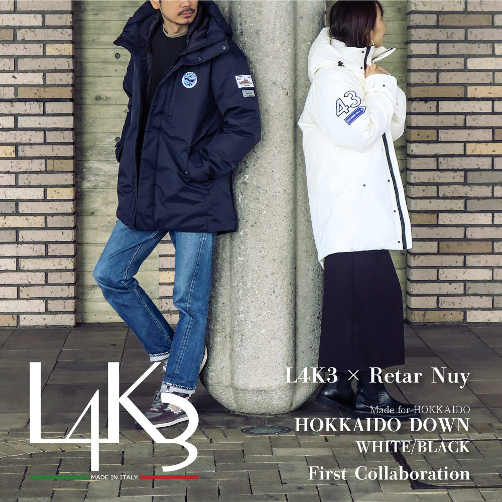 L4K3×Retar Nuy(レタールヌイ) Made for HOKKAIDO DOWN – Zen Style