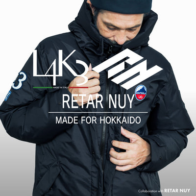 【L4K3 × Retar Nuy】ダウンジャケット - 販売開始 -