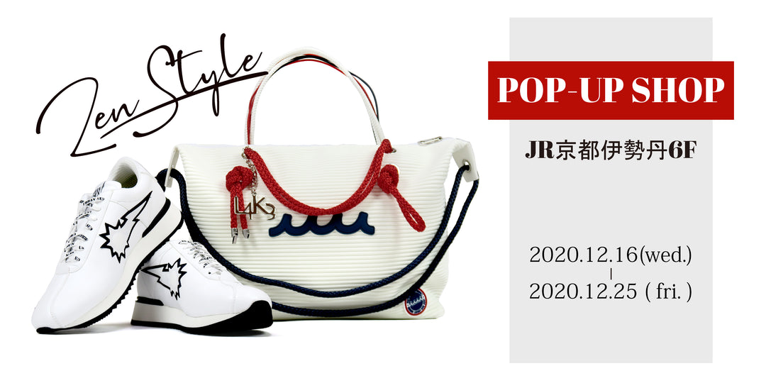 ジェイアール京都伊勢丹６FにてZen StyleのPOP-UP SHOPがOPEN！