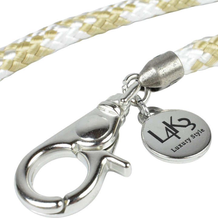 【L4K3】BOSTONMICRO ROPE 【BEIGE/WHITE】