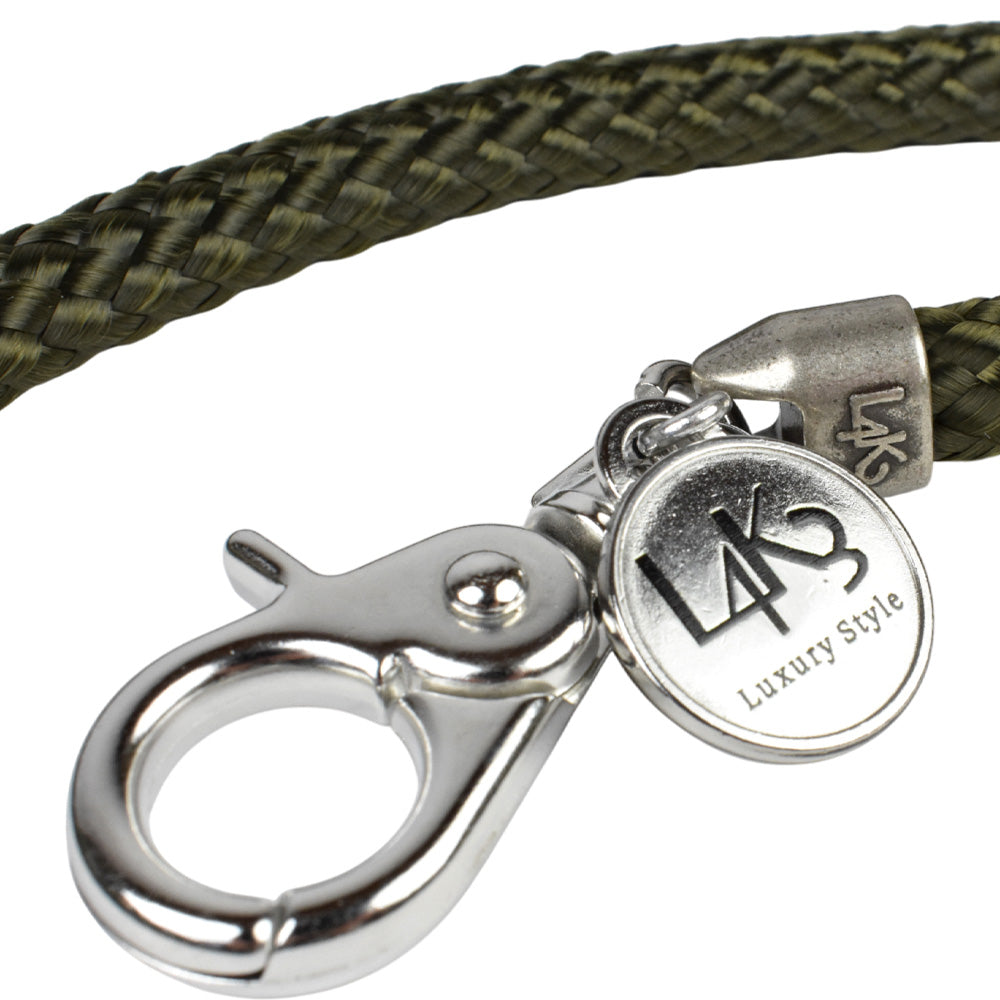 [L4K3] BOSTON MICRO ROPE [KHAKI] 