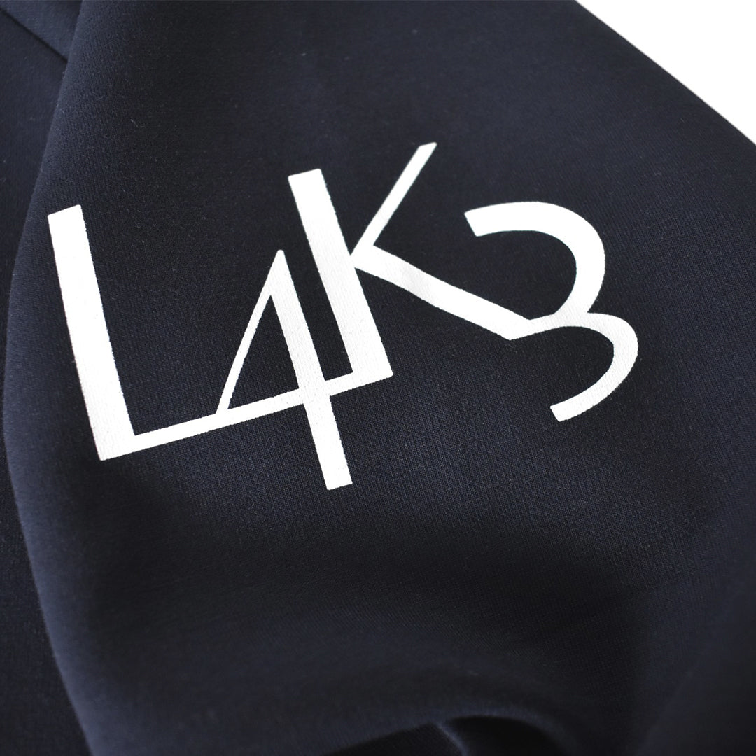 [L4K3][L4K-SPJC443422LK] L4K3×MUTA Drawstring Sweatshirt / NAVY