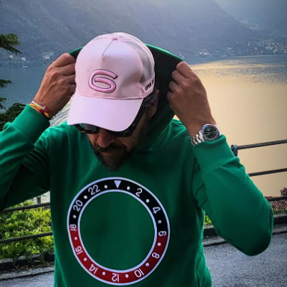 [INCASO DI VINTAGE] OPEN SIX | CAPPELLINO Rosa-Chiaro
