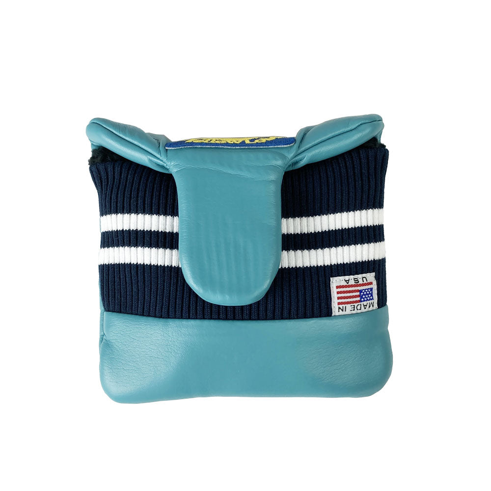 【Yellow Lobster】ネオマレット型 パター用カバー Putter Cover -Oceanside Blue- YL-PTCM002MS-BL