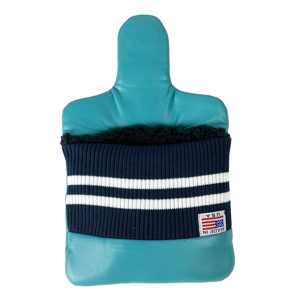 【Yellow Lobster】ネオマレット型 パター用カバー Putter Cover -Oceanside Blue- YL-PTCM002MS-BL