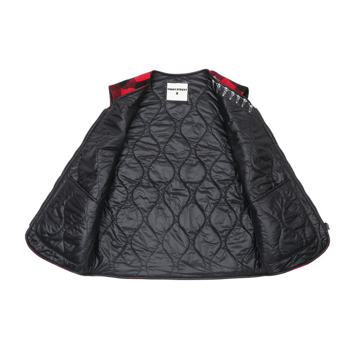 [FRONT STREET 8] Reversible Check Vest 30101/L (TOPS)