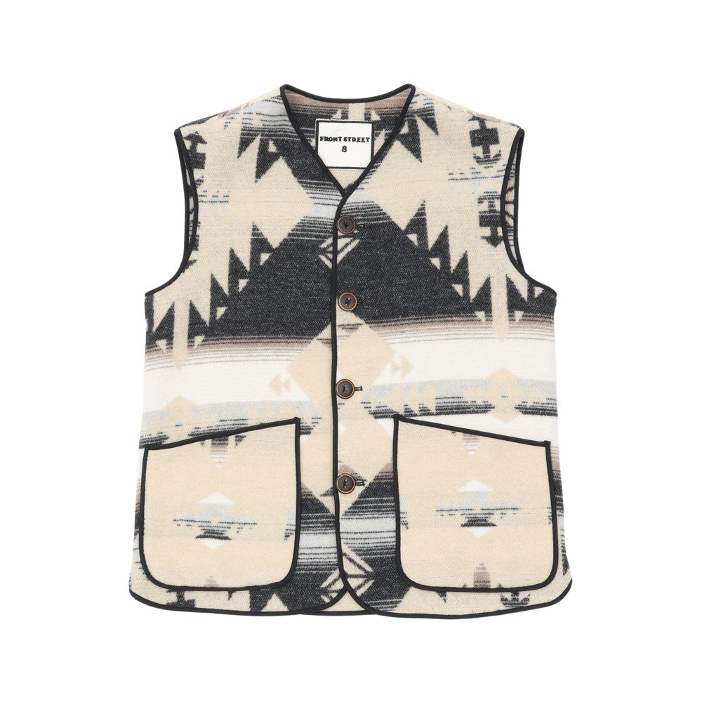 [FRONT STREET 8] Aztec Vest 30102/L (TOPS) 