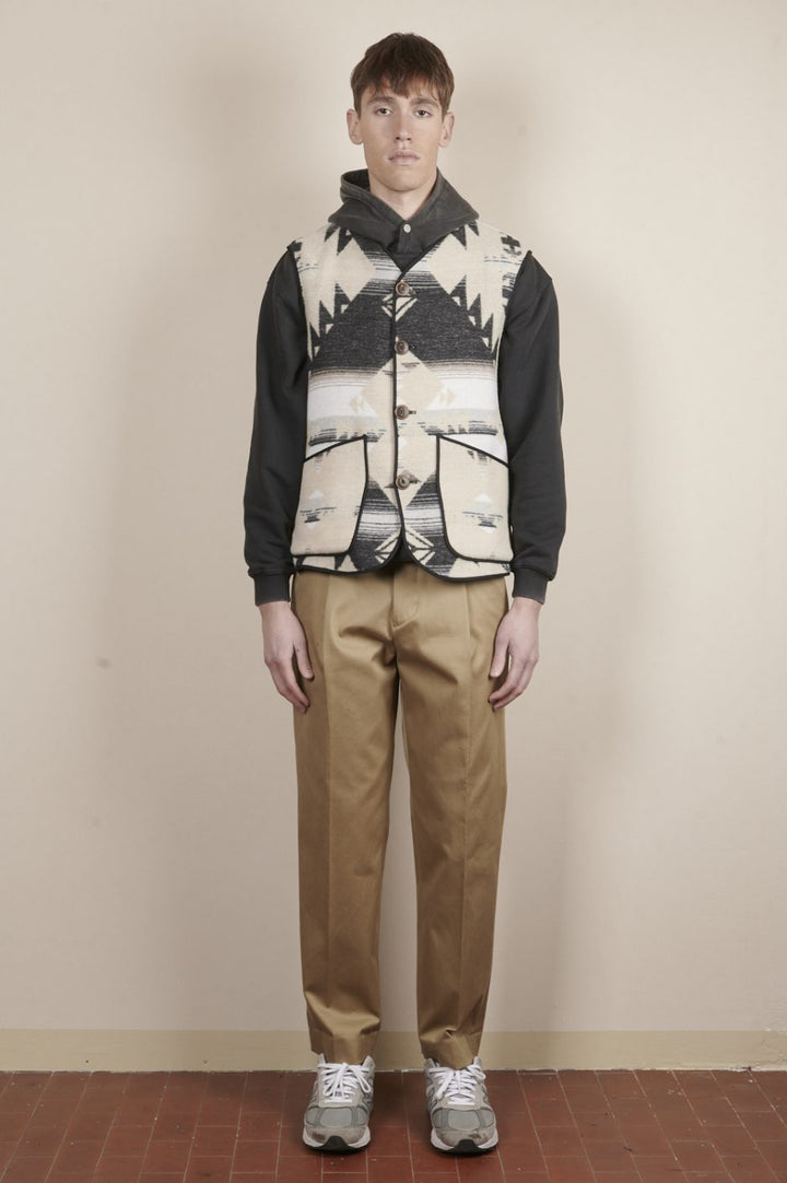 [FRONT STREET 8] Aztec Vest 30102/L (TOPS) 