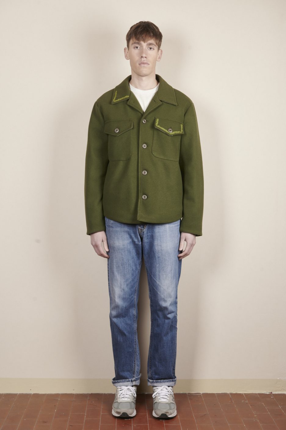 [FRONT STREET 8] Basic Cross Workwear Jacket 30173/L (TOPS) 