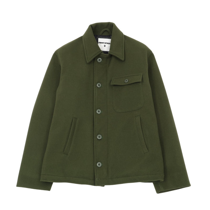[FRONT STREET 8] Basic Workwear Jacket with Pockets 30211/L (TOPS) 