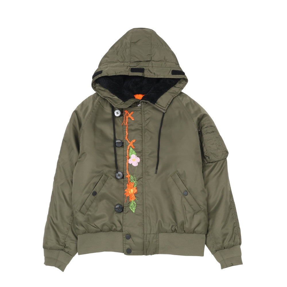 [FRONT STREET 8] Embroidered Aviator Bomber Jacket 30281R/WS (TOPS) 