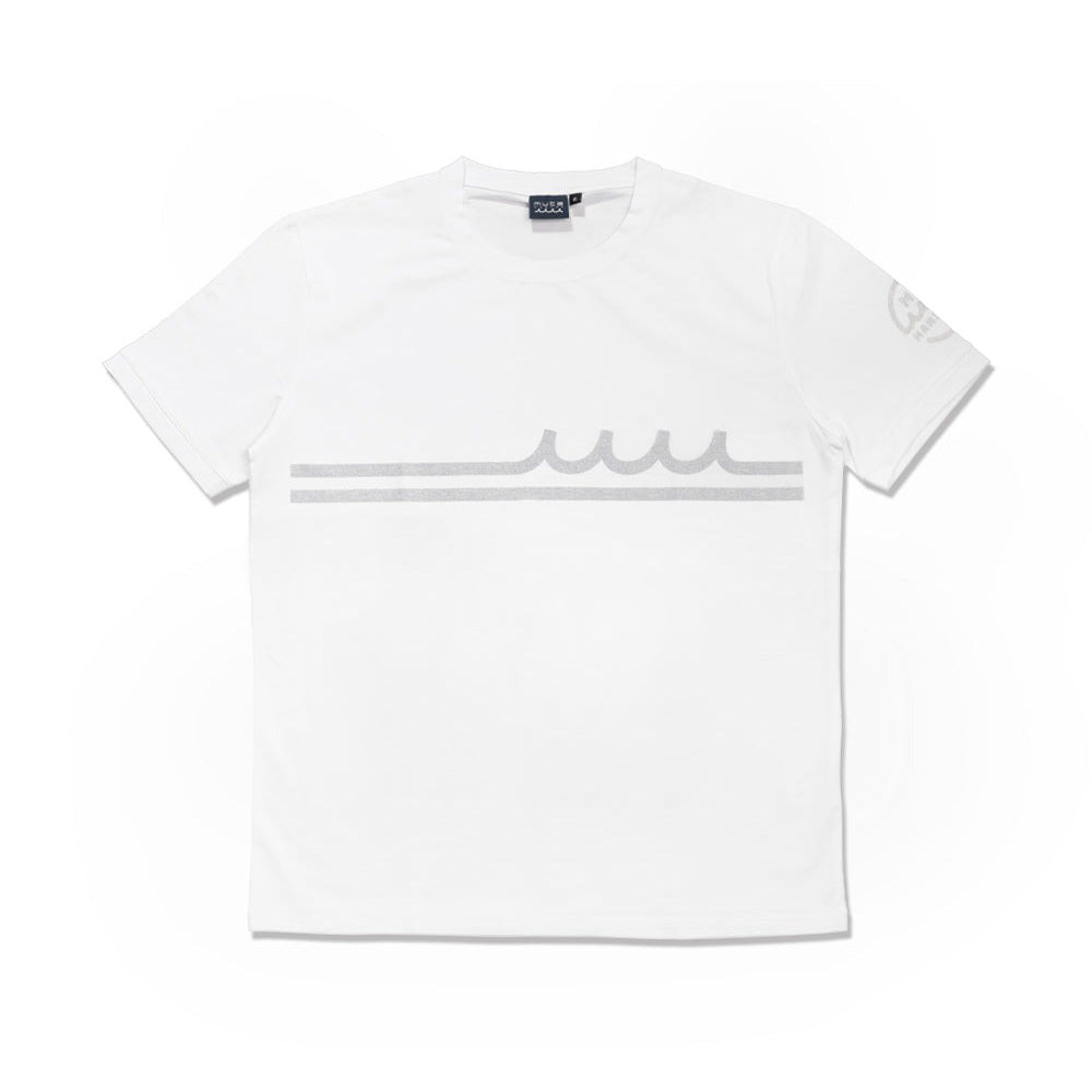 ＆ビッグプリント オーバーサイズTシャツ＜ホワイト＞(S
