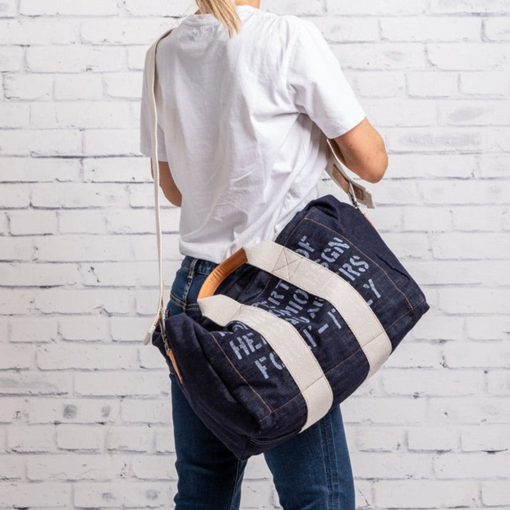 [MANIKOMIO DSGN]"38" PATCH / DENIM DENIM BLUE