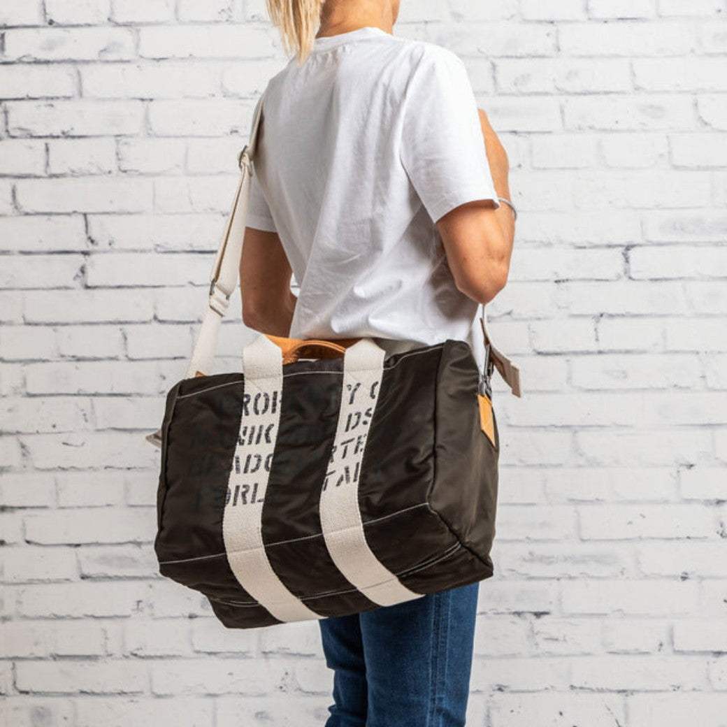 [MANIKOMIO DSGN]"38" PATCH / FLY VELA NYLON NAVY