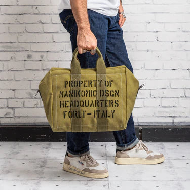 【MANIKOMIO DSGN】 "38"  / NEW TENT CAMP  MILITARY