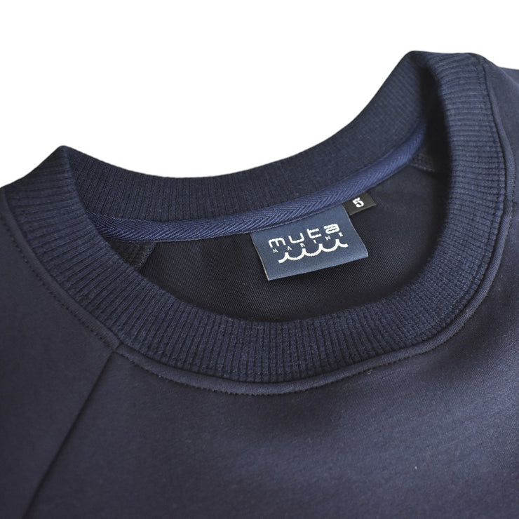 【L4K-SPJC443422LK】L4K3×MUTA ドロストトレーナー / NAVY