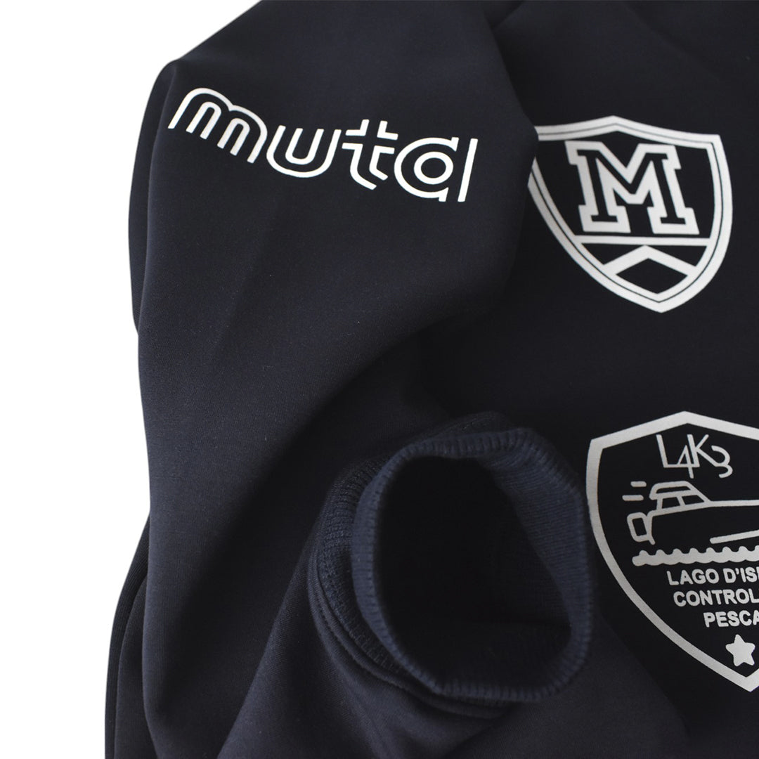 [L4K3][L4K-SPJC443422LK] L4K3×MUTA Drawstring Sweatshirt / NAVY