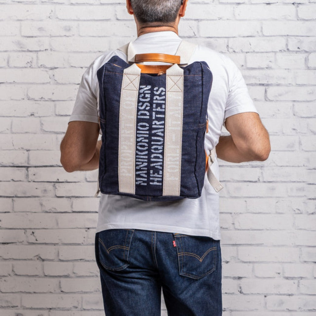 [MANIKOMIO DSGN] BPCK STRONG PATCH / DENIM