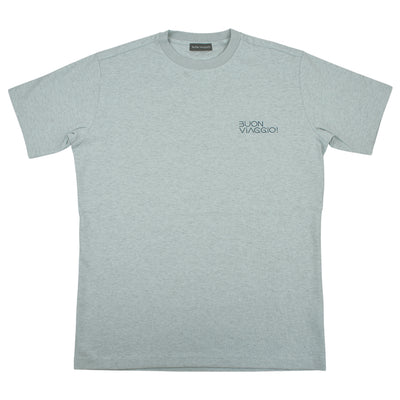 【BUON VIAGGIO】2025ss ボーンビアッジョ Tシャツ L.GREEN (BOV-BV01-L.GREEN)