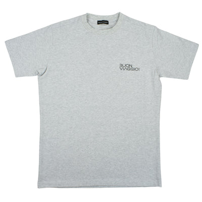 【BUON VIAGGIO】2025ss ボーンビアッジョ Tシャツ L.GREEN (BOV-BV01-OFFWHITE)
