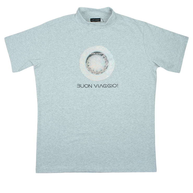 【BUON VIAGGIO】2025ss ボーンビアッジョ モックシャツ WHITE (BOV-BV01M-OFF WHITE)