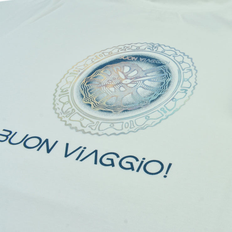 【BUON VIAGGIO】2025ss ボーンビアッジョ モックシャツ WHITE (BOV-BV01M-WHITE)