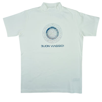 【BUON VIAGGIO】2025ss ボーンビアッジョ モックシャツ WHITE (BOV-BV01M-WHITE)