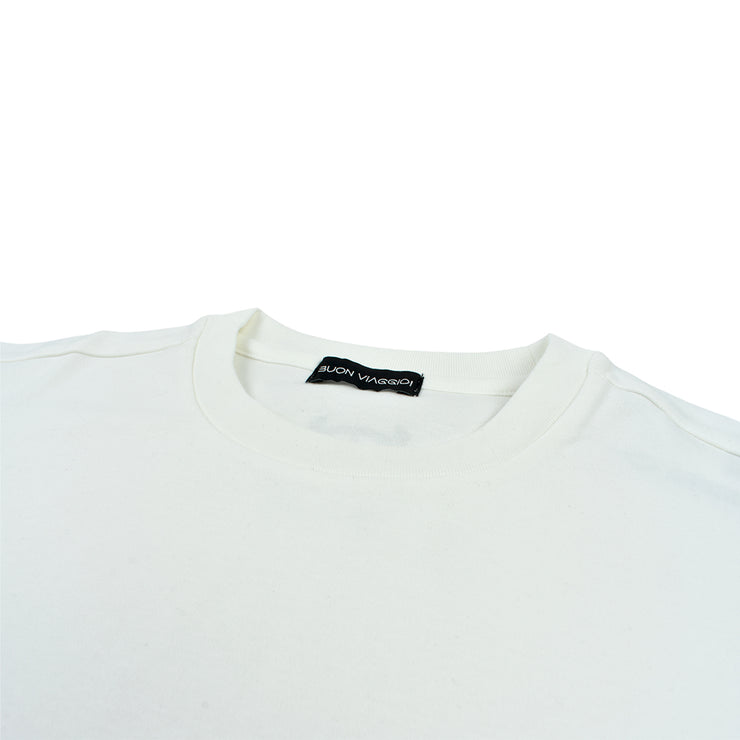 【BUON VIAGGIO】2025ss ボーンビアッジョ Tシャツ WHITE (BOV-BV02-WHITE)