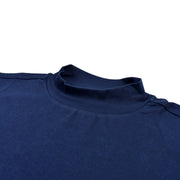 【BUON VIAGGIO】2025ss ボーンビアッジョ モックシャツ NAVY (BOV-BV02M-NAVY)