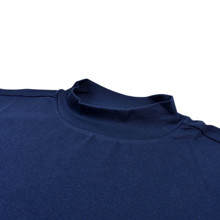 【BUON VIAGGIO】2025ss ボーンビアッジョ モックシャツ NAVY (BOV-BV02M-NAVY)