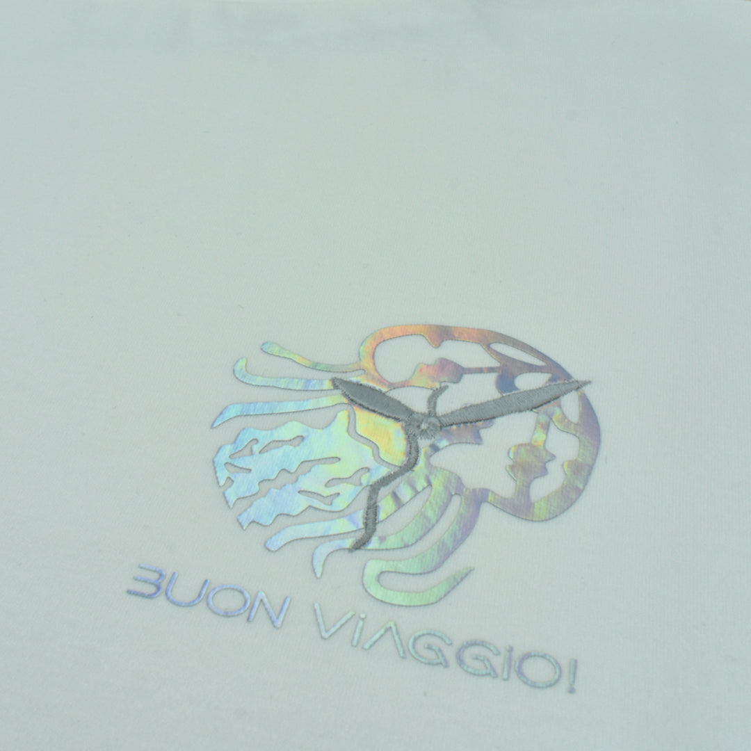 【BUON VIAGGIO】2025ss ボーンビアッジョ モックシャツ WHITE (BOV-BV02M-WHITE)