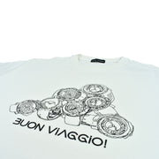 【BUON VIAGGIO】2025ss ボーンビアッジョ Tシャツ WHITE(BOV-BV03-WHITE)