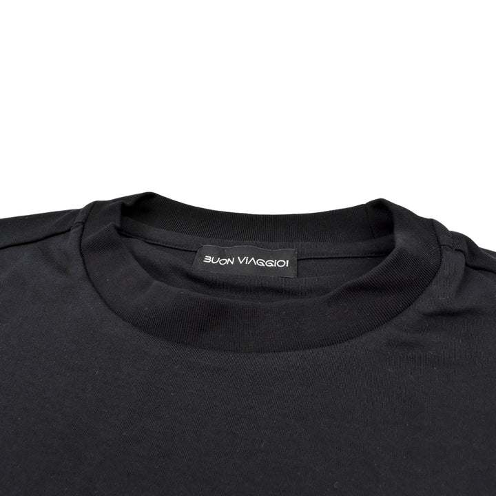 【BUON VIAGGIO】2025ss ボーンビアッジョ Tシャツ BLACK (BOV-BV04-BLACK)
