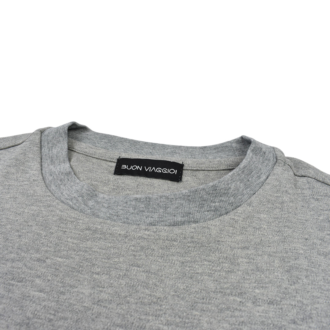 【BUON VIAGGIO】2025ss ボーンビアッジョ Tシャツ GRAY (BOV-BV04-GRAY)