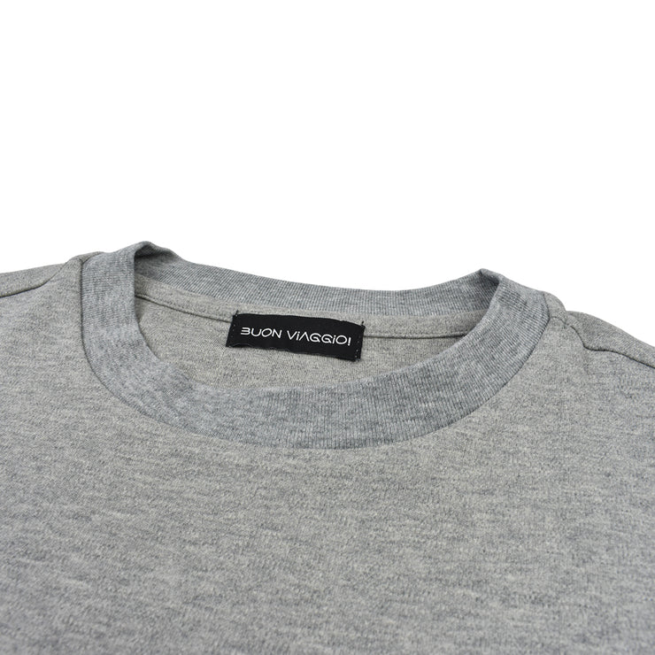 【BUON VIAGGIO】2025ss ボーンビアッジョ Tシャツ GRAY (BOV-BV04-GRAY)
