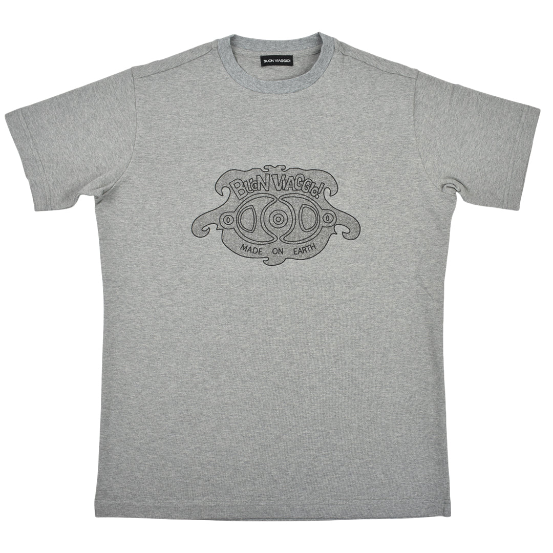 【BUON VIAGGIO】2025ss ボーンビアッジョ Tシャツ GRAY (BOV-BV04-GRAY)
