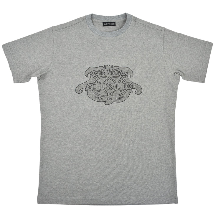 【BUON VIAGGIO】2025ss ボーンビアッジョ Tシャツ GRAY (BOV-BV04-GRAY)
