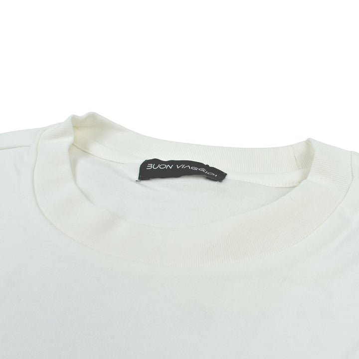 【BUON VIAGGIO】2025ss ボーンビアッジョ Tシャツ WHITE (BOV-BV04-WHITE)