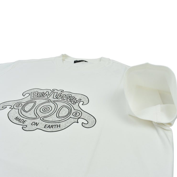【BUON VIAGGIO】2025ss ボーンビアッジョ Tシャツ WHITE (BOV-BV04-WHITE)