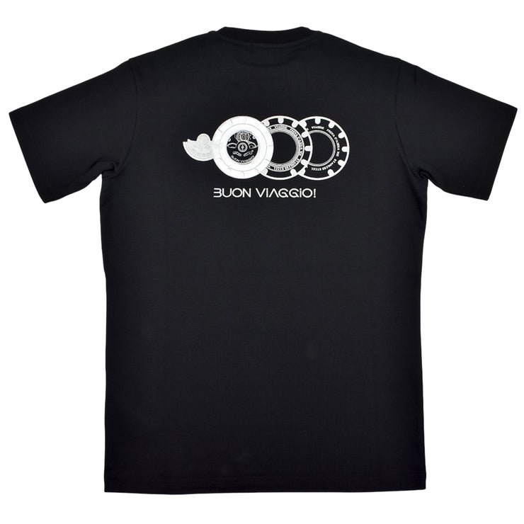 【BUON VIAGGIO】2025ss ボーンビアッジョ Tシャツ BLACK (BOV-BV05-BLACK)