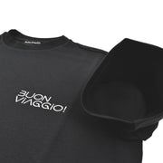 【BUON VIAGGIO】2025ss ボーンビアッジョ Tシャツ BLACK (BOV-BV05-BLACK)